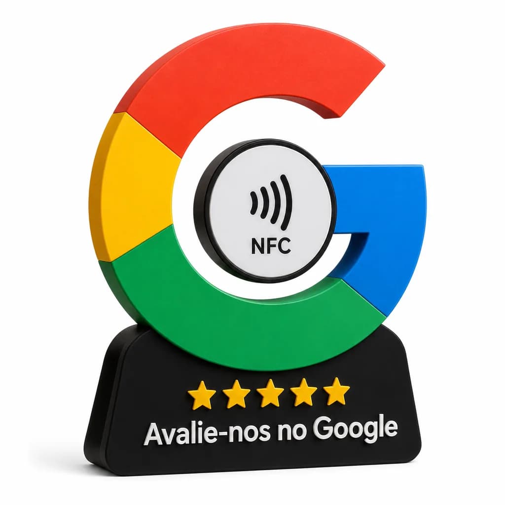 Placa NFC Google G 3D